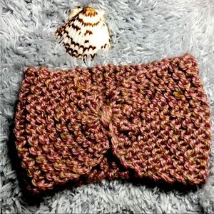 Handmade knit ear warmer/head wrap